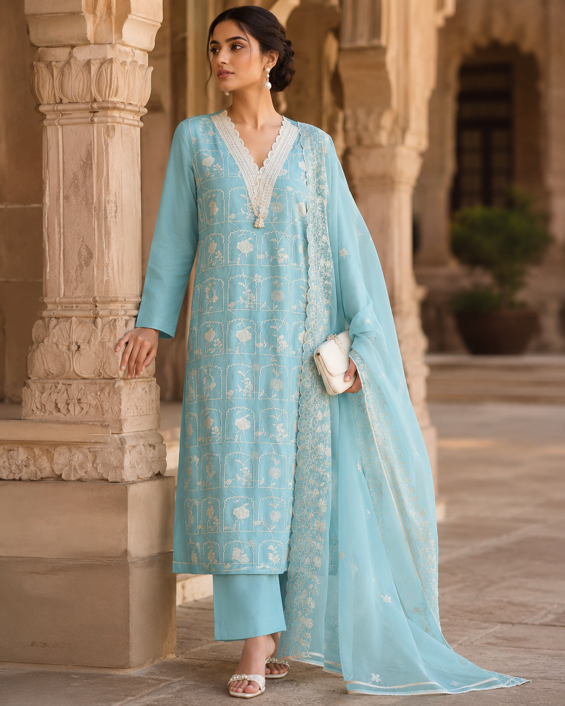 Powder Aqua Blue