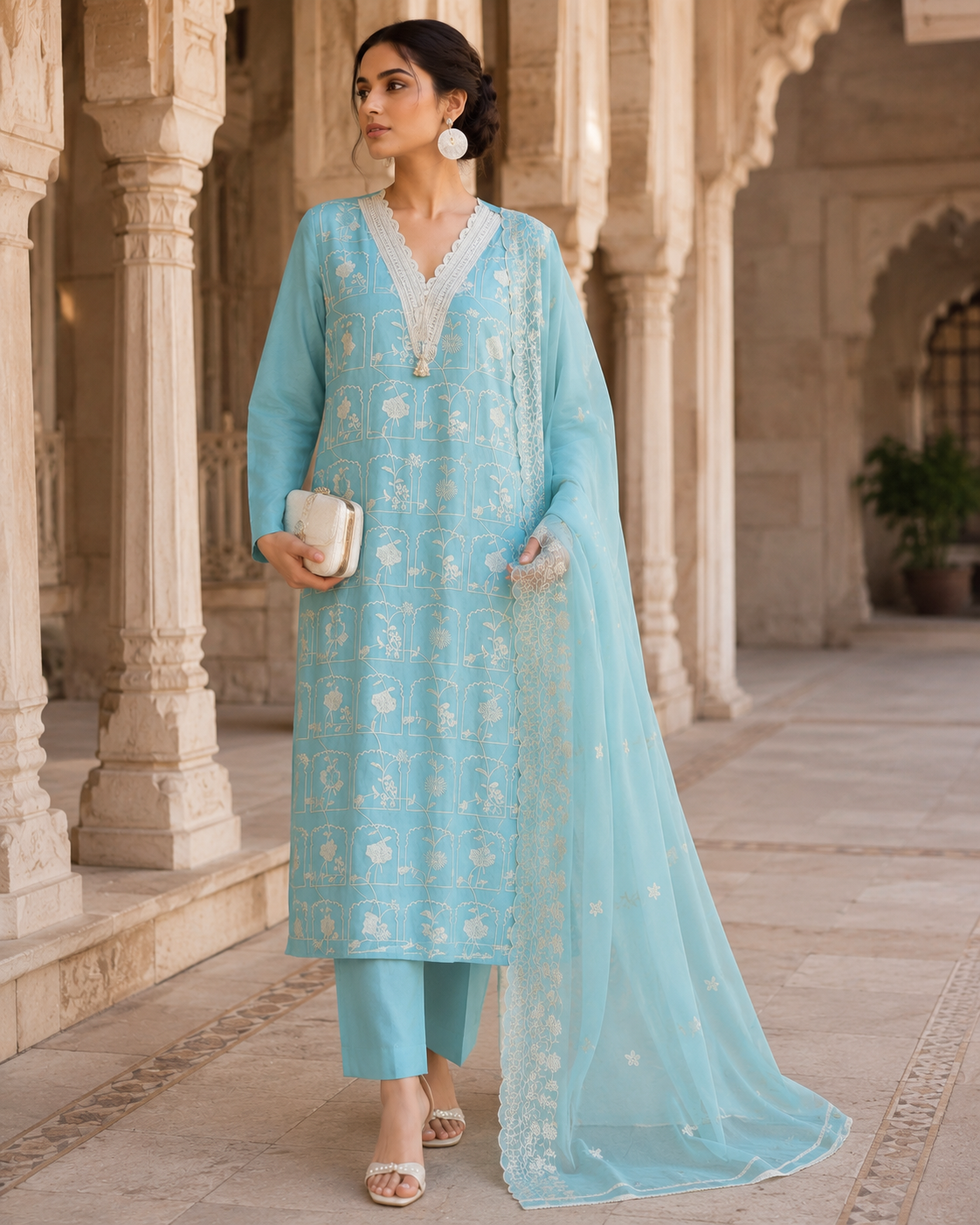 Powder Aqua Blue