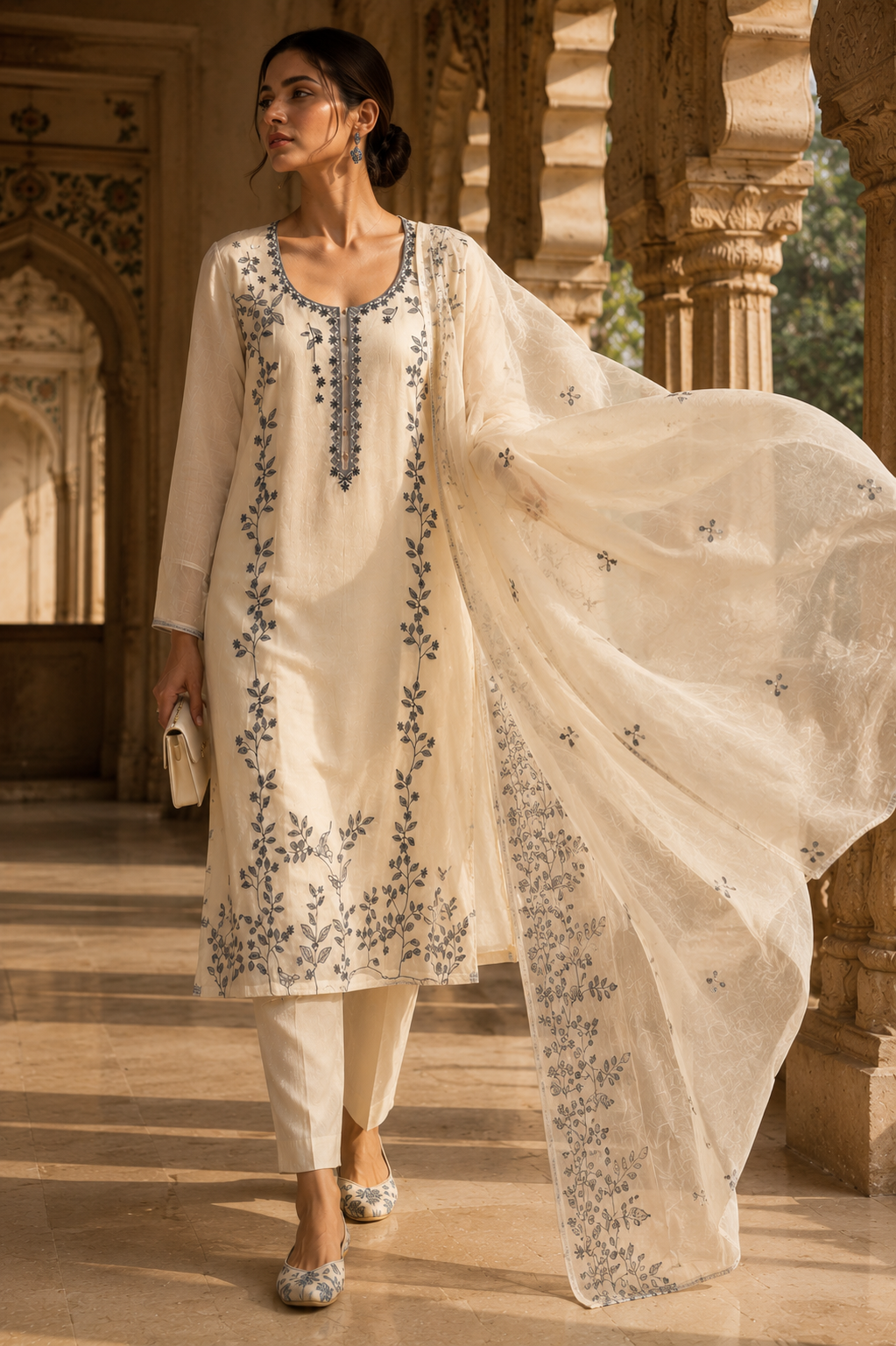 Ivory Mist Blue