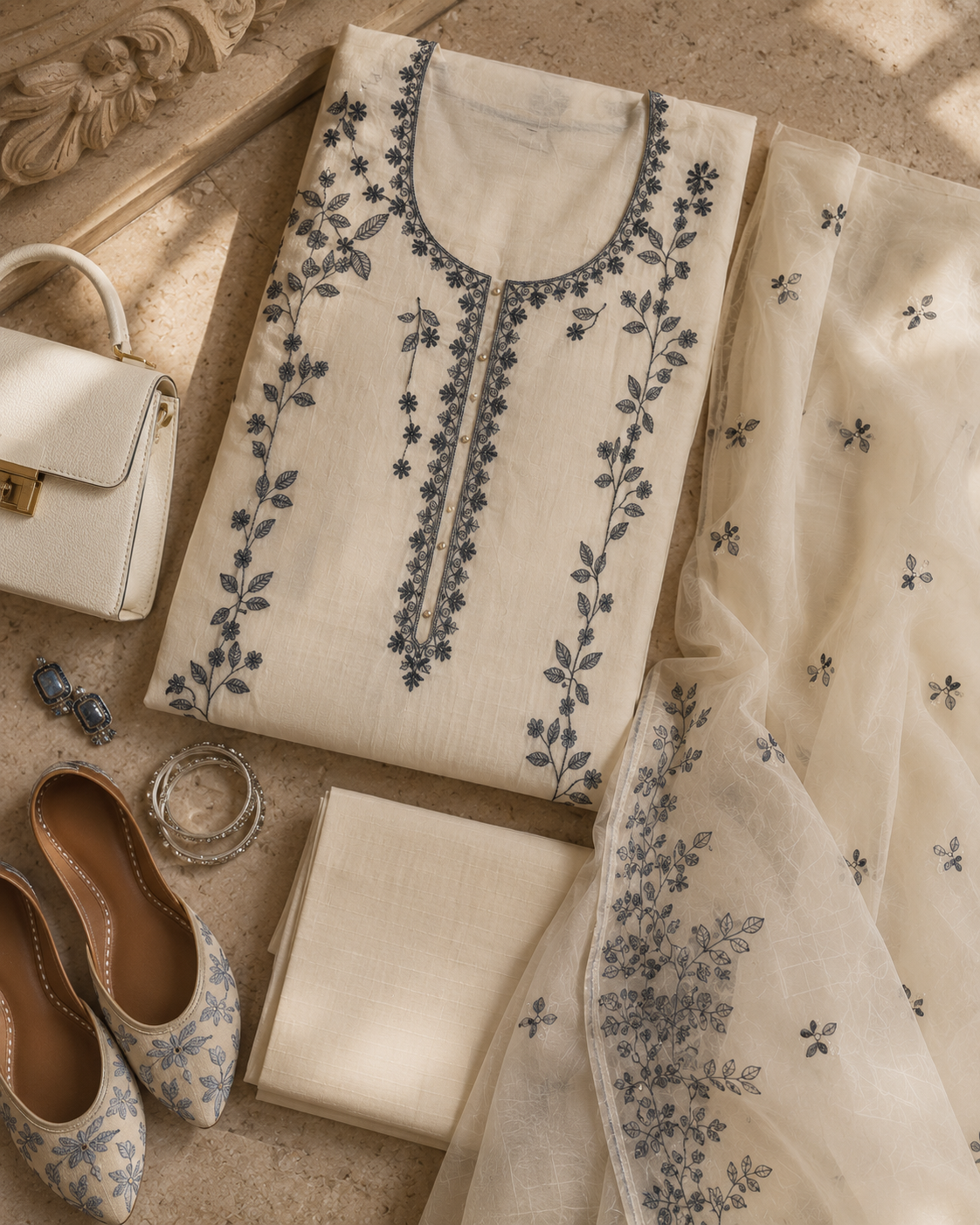 Ivory Mist Blue