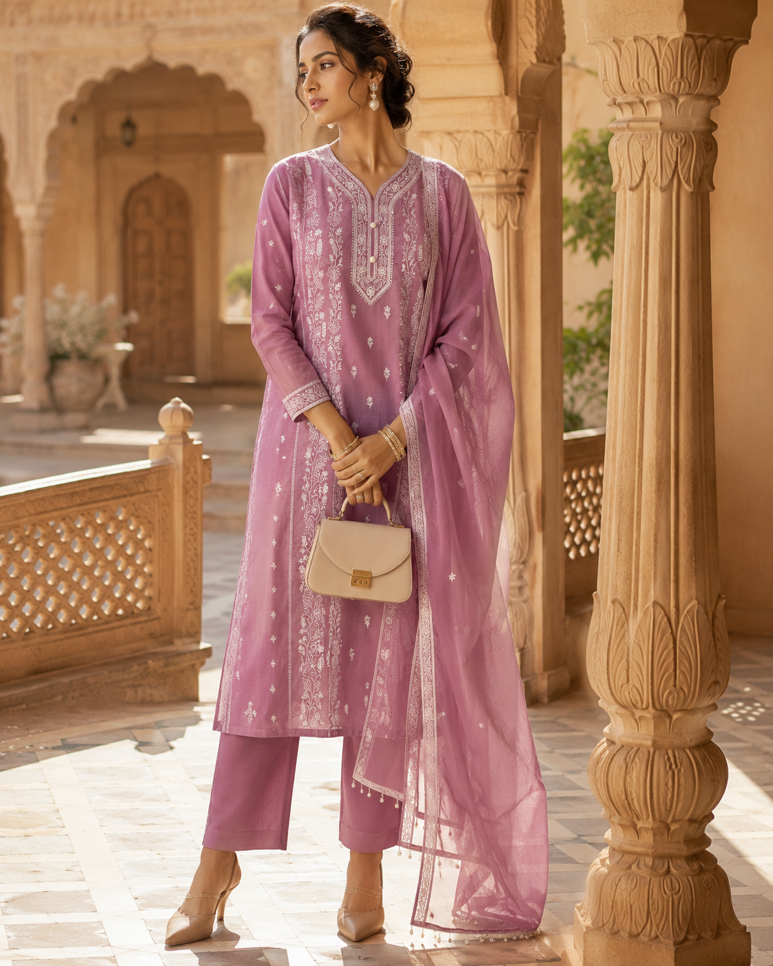 Dusty Rose Mauve
