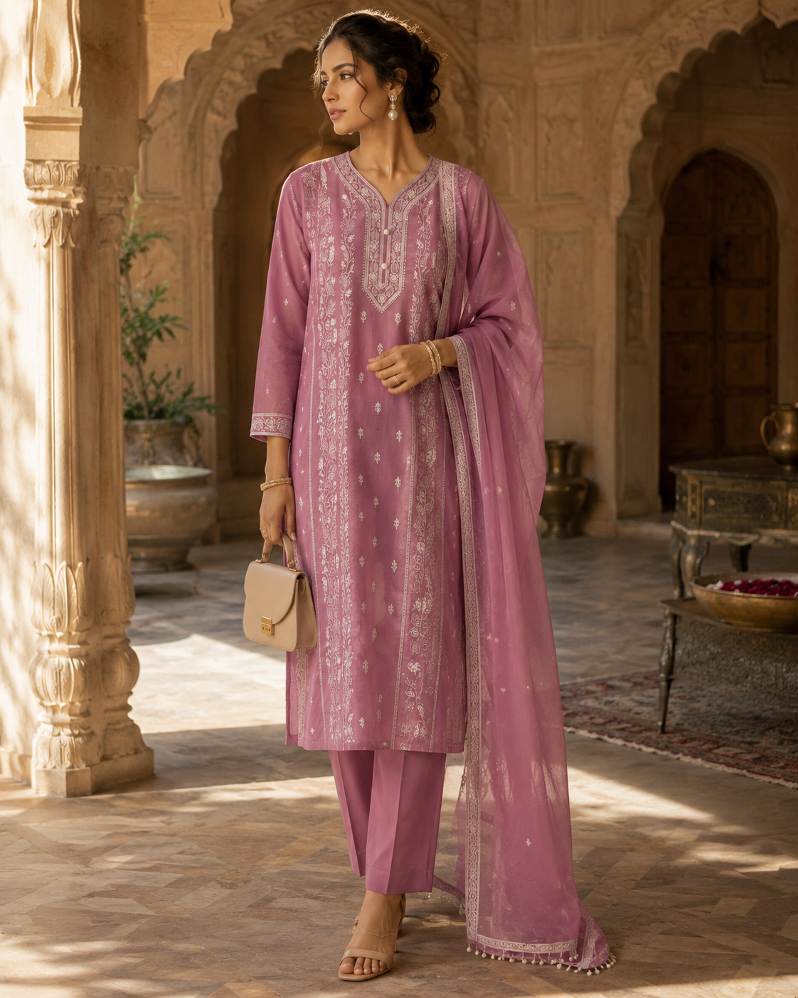 Dusty Rose Mauve