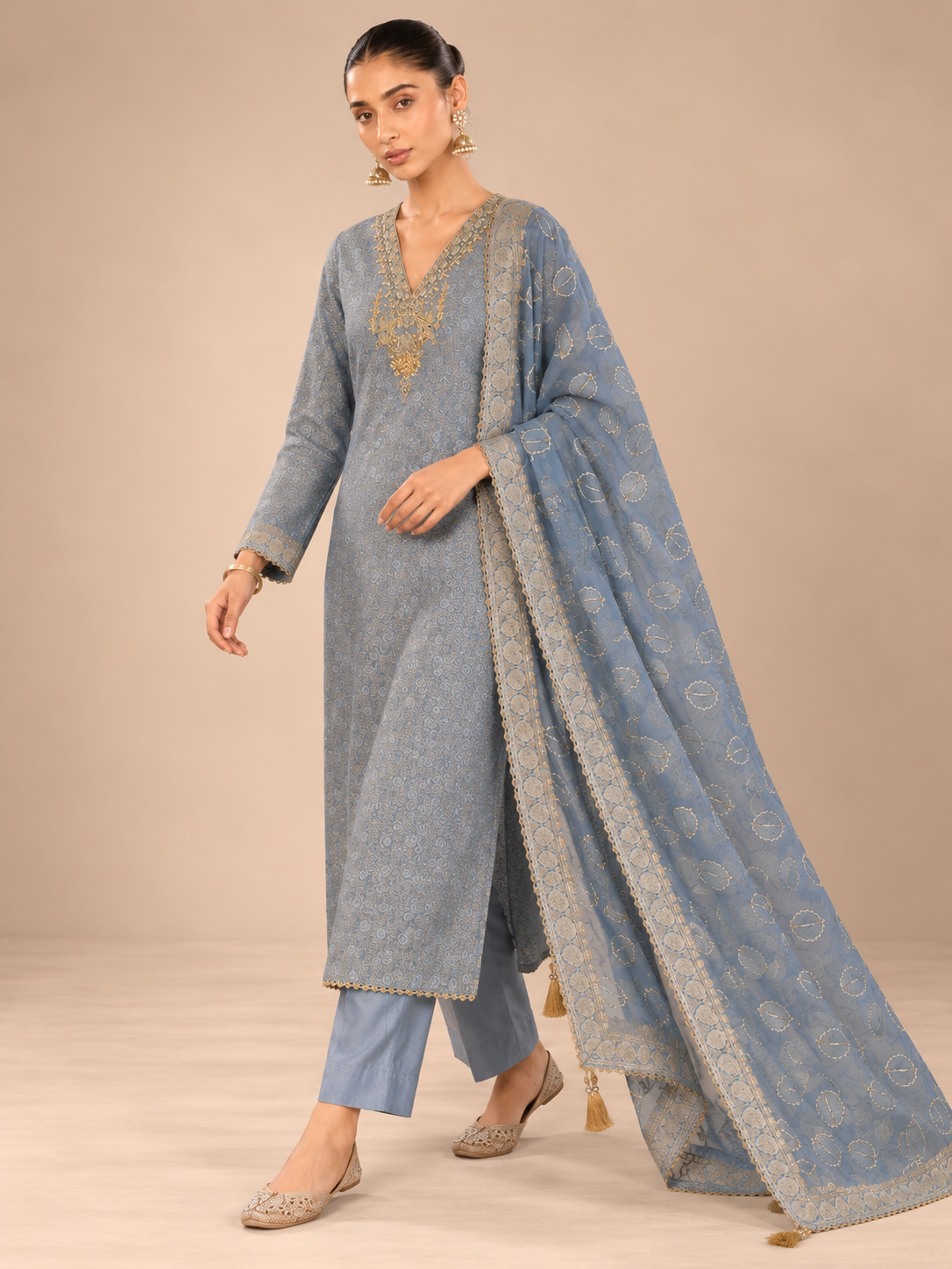 Zareen – Embroidered Suit