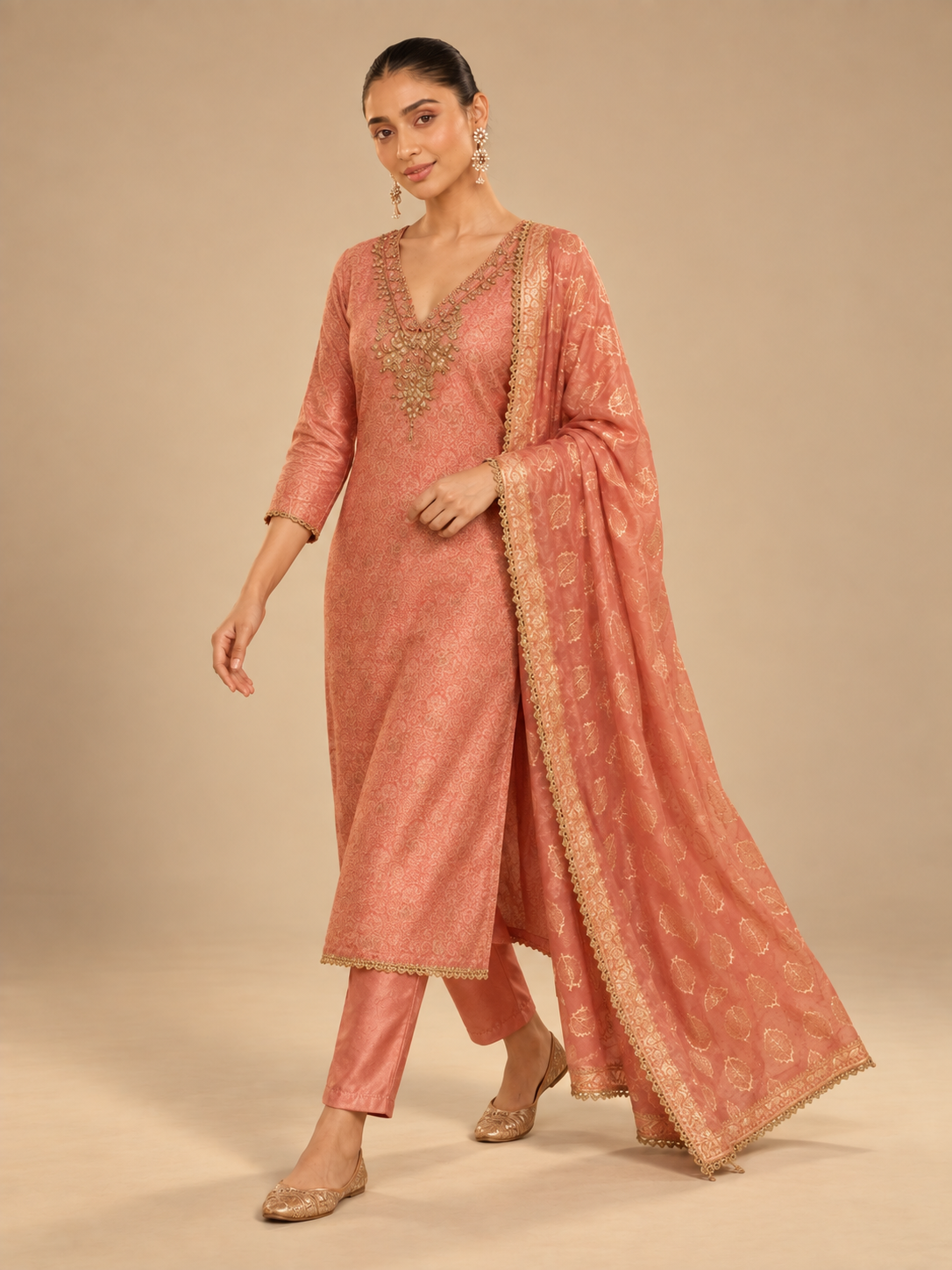 Zareen – Embroidered Suit