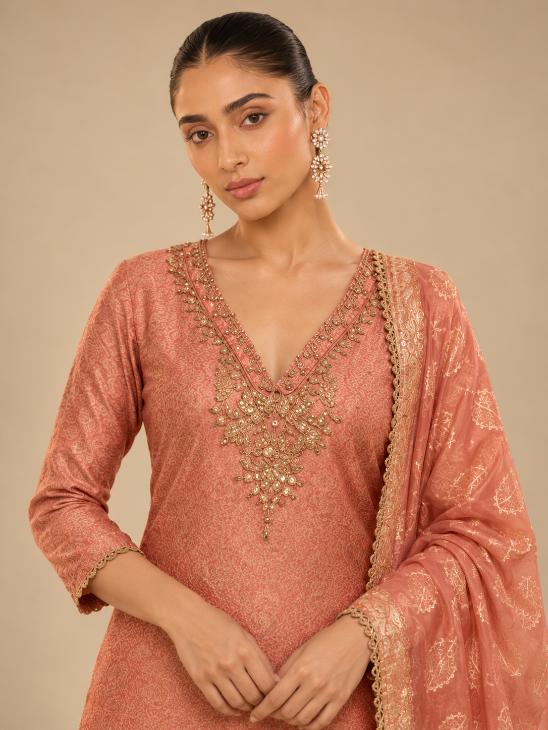 Zareen – Embroidered Suit