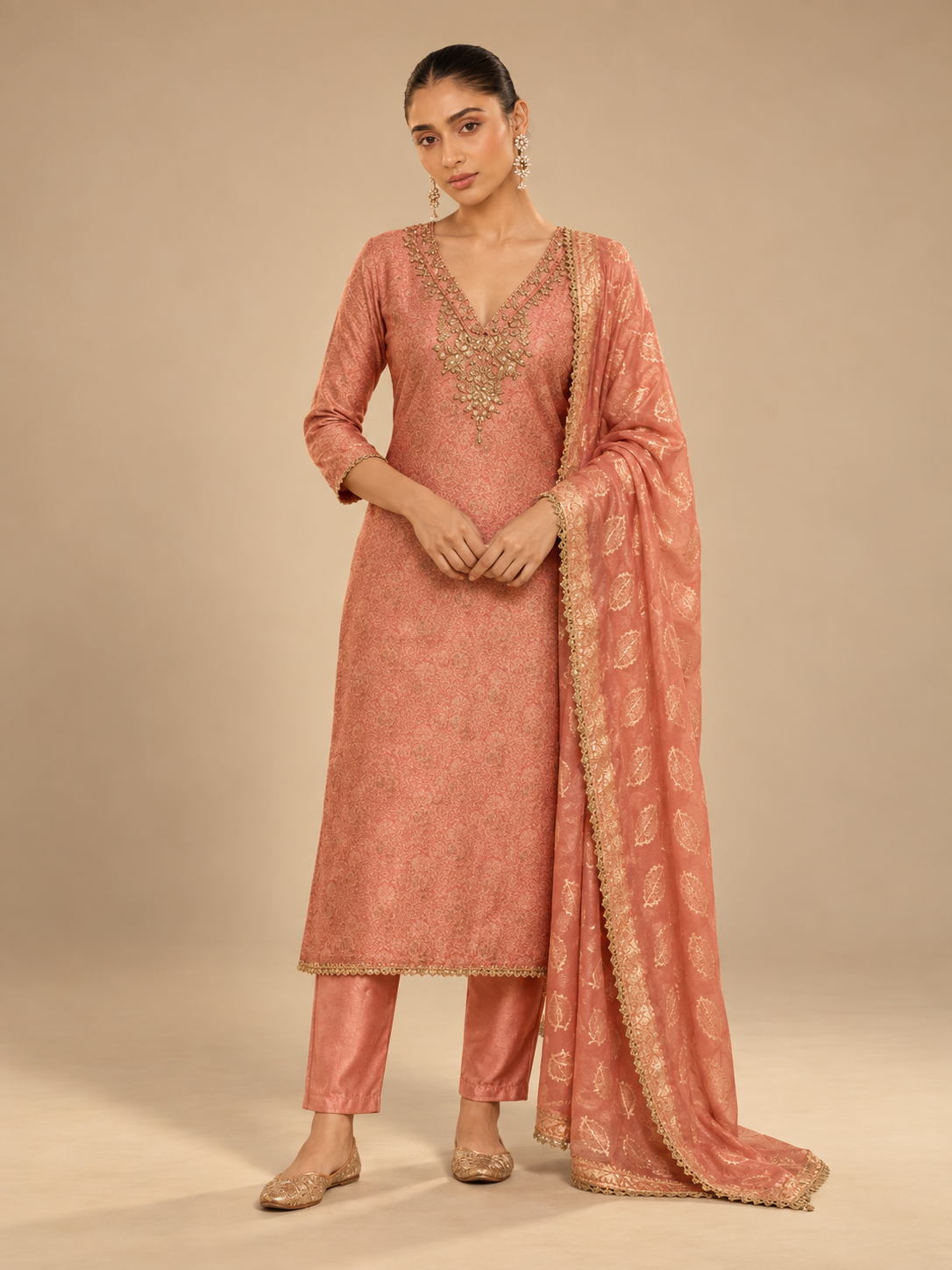 Zareen – Embroidered Suit