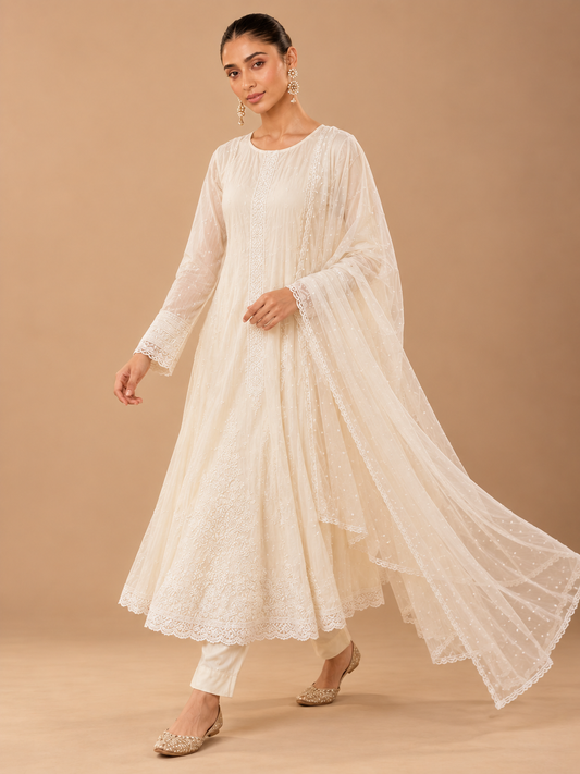 Eira Heritage Ivory Suit Set